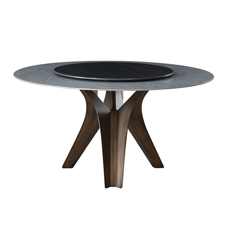 1/2/4/5/7 Pcs Metal Modern Dining Set with Round Table Dinette Set Clearhalo 'Dining Room Sets' 'Dining Tables & Seating' 'dining_room_set' 'furn' 'furn_dining_room_set' 'Furniture' 'furniture_dining_room_set' 'Kitchen & Dining Furniture' 'kitchen&dining_furn' 'kitchen' 4439228