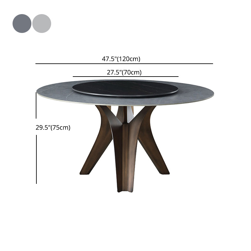 1/2/4/5/7 Pcs Metal Modern Dining Set with Round Table Dinette Set Clearhalo 'Dining Room Sets' 'Dining Tables & Seating' 'dining_room_set' 'furn' 'furn_dining_room_set' 'Furniture' 'furniture_dining_room_set' 'Kitchen & Dining Furniture' 'kitchen&dining_furn' 'kitchen' 4439237