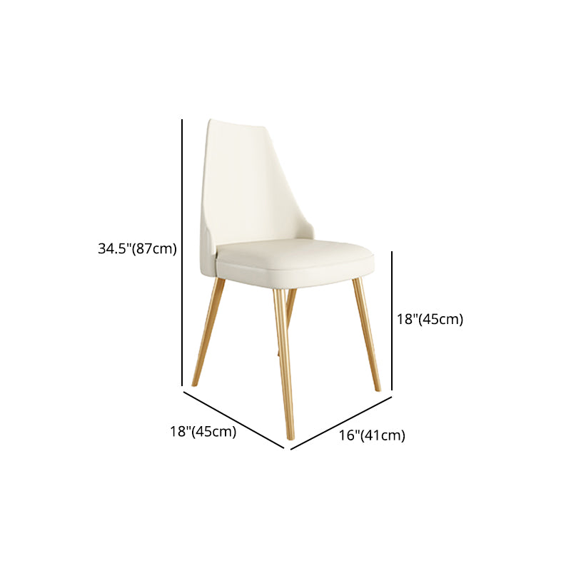 Glam 1/2/5/7 Pieces Dining Set Sintered Stone Dining Table Set with PU Leather Chairs Clearhalo 'Dining Room Sets' 'Dining Tables & Seating' 'dining_room_set' 'furn' 'furn_dining_room_set' 'Furniture' 'furniture_dining_room_set' 'Kitchen & Dining Furniture' 'kitchen&dining_furn' 'kitchen' 4439280