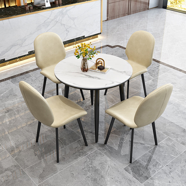 Stone Dining Site Table Industrial Style Dining Room Table for Dining Room Clearhalo ' dining_table' 'Dining Tables & Seating' 'Dining Tables' 'furn' 'furn_dining_table' 'Furniture' 'furniture_dining_table' 'Kitchen & Dining Furniture' 'kitchen&dining_furn' 'kitchen' 'kitchen_dining_table' 4439322