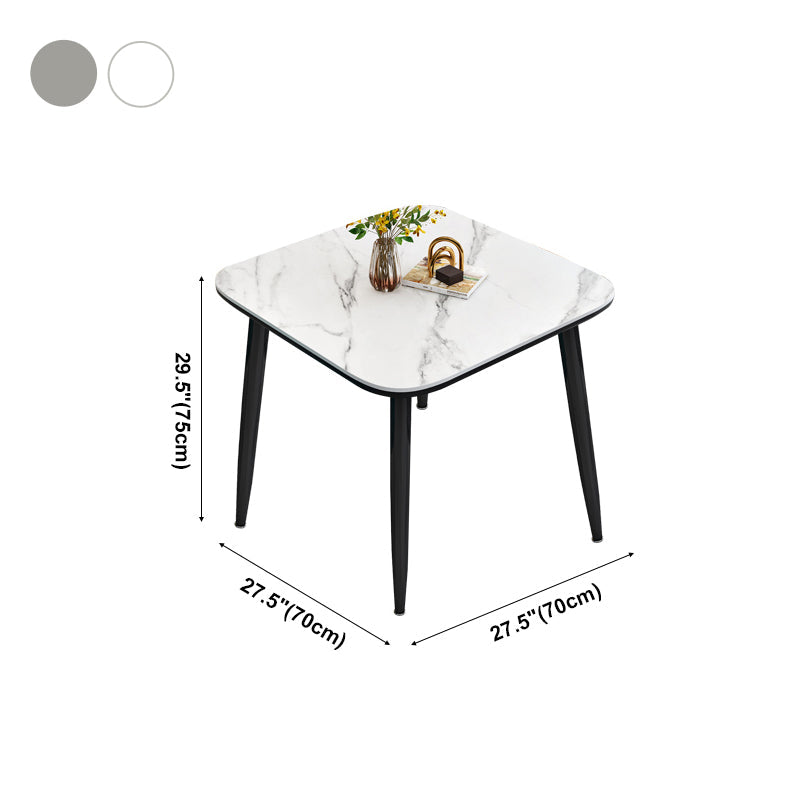 Stone Dining Site Table Industrial Style Dining Room Table for Dining Room Clearhalo ' dining_table' 'Dining Tables & Seating' 'Dining Tables' 'furn' 'furn_dining_table' 'Furniture' 'furniture_dining_table' 'Kitchen & Dining Furniture' 'kitchen&dining_furn' 'kitchen' 'kitchen_dining_table' 4439327