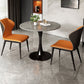Stone Pedestal Dinning Table Contemporary Style Round Furniture for Indoor Gray Without Chairs Clearhalo ' dining_table' 'Dining Tables & Seating' 'Dining Tables' 'furn' 'furn_dining_table' 'Furniture' 'furniture_dining_table' 'Kitchen & Dining Furniture' 'kitchen&dining_furn' 'kitchen' 'kitchen_dining_table' 4439418