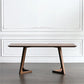 Rectangle Wood Dining Table Solid Wood Table Modern with Double Pedestal Base 70.9"L x 31.5"W x 29.5"H Without Chairs Clearhalo ' dining_table' 'Dining Tables & Seating' 'Dining Tables' 'furn' 'furn_dining_table' 'Furniture' 'furniture_dining_table' 'Kitchen & Dining Furniture' 'kitchen&dining_furn' 'kitchen' 'kitchen_dining_table' 4439432