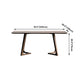 Rectangle Wood Dining Table Solid Wood Table Modern with Double Pedestal Base Clearhalo ' dining_table' 'Dining Tables & Seating' 'Dining Tables' 'furn' 'furn_dining_table' 'Furniture' 'furniture_dining_table' 'Kitchen & Dining Furniture' 'kitchen&dining_furn' 'kitchen' 'kitchen_dining_table' 4439443