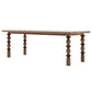 Rectangle Casual Dining Table Solid Wood Fixed Table with 4 Legs Natural Without Chairs Clearhalo ' dining_table' 'Dining Tables & Seating' 'Dining Tables' 'furn' 'furn_dining_table' 'Furniture' 'furniture_dining_table' 'Kitchen & Dining Furniture' 'kitchen&dining_furn' 'kitchen' 'kitchen_dining_table' 4439450