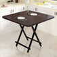 Industrial Extendable MDF Dining Table Square Standard Dining Table for Kitchen Walnut Without Chairs Clearhalo ' dining_table' 'Dining Tables & Seating' 'Dining Tables' 'furn' 'furn_dining_table' 'Furniture' 'furniture_dining_table' 'Kitchen & Dining Furniture' 'kitchen&dining_furn' 'kitchen' 'kitchen_dining_table' 4439495