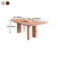 Rectangle Luxury Dining Table Solid Wood Fixed Table with 4 Legs Clearhalo ' dining_table' 'Dining Tables & Seating' 'Dining Tables' 'furn' 'furn_dining_table' 'Furniture' 'furniture_dining_table' 'Kitchen & Dining Furniture' 'kitchen&dining_furn' 'kitchen' 'kitchen_dining_table' 4439518