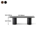 Oval Modern Dining Table Solid Wood Double Pedestal Table for Kitchen Clearhalo ' dining_table' 'Dining Tables & Seating' 'Dining Tables' 'furn' 'furn_dining_table' 'Furniture' 'furniture_dining_table' 'Kitchen & Dining Furniture' 'kitchen&dining_furn' 'kitchen' 'kitchen_dining_table' 4439601