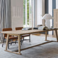 Solid Wood Contemporary Rectangular Dining Table Wood Top Table for Dining Room Natural 78.7"L x 37.4"W x 29.5"H Without Chairs Clearhalo ' dining_table' 'Dining Tables & Seating' 'Dining Tables' 'furn' 'furn_dining_table' 'Furniture' 'furniture_dining_table' 'Kitchen & Dining Furniture' 'kitchen&dining_furn' 'kitchen' 'kitchen_dining_table' 4439604