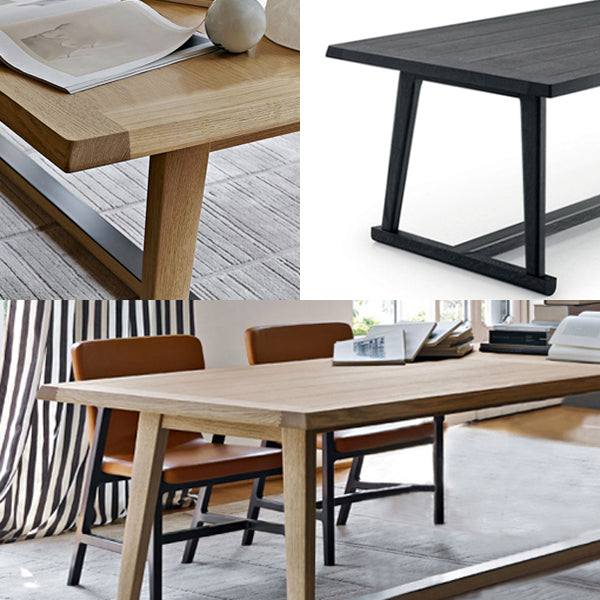 Solid Wood Contemporary Rectangular Dining Table Wood Top Table for Dining Room Clearhalo ' dining_table' 'Dining Tables & Seating' 'Dining Tables' 'furn' 'furn_dining_table' 'Furniture' 'furniture_dining_table' 'Kitchen & Dining Furniture' 'kitchen&dining_furn' 'kitchen' 'kitchen_dining_table' 4439609