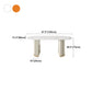 Minimalist Oval Shape White Dining Table Standard Sintered Stone Dining Table for Kitchen Clearhalo ' dining_table' 'Dining Tables & Seating' 'Dining Tables' 'furn' 'furn_dining_table' 'Furniture' 'furniture_dining_table' 'Kitchen & Dining Furniture' 'kitchen&dining_furn' 'kitchen' 'kitchen_dining_table' 4439627