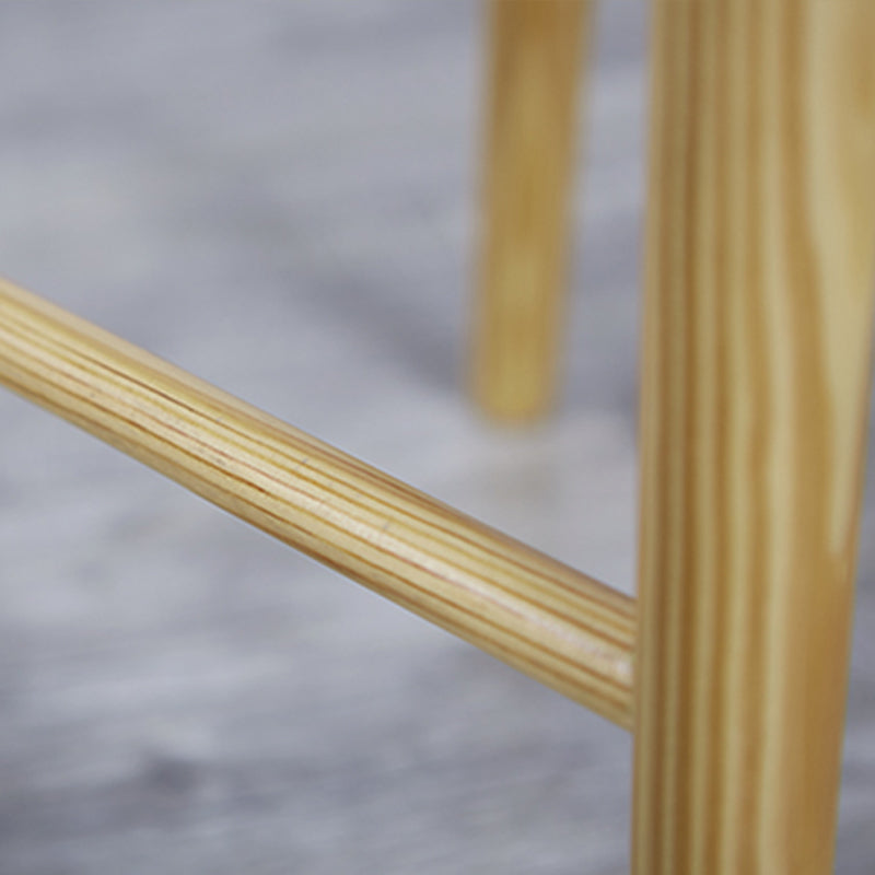 Modern Style Bar-stool Wooden Legs Barstool with Footrest for Restaurant Clearhalo 'Bar Furniture' 'Bar Stools' 'bar_stools' 'furn' 'furn_bar_stools' 'furniture_bar_stools' 'Kitchen & Dining Furniture' 'kitchen&dining_furn' 'kitchen' 'kitchen_furn' Furniture' 4439966