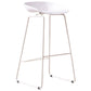 Modern Style Bar-stool Sled Legs with Iron Footrest Low Back Barstool for Kitchen Clearhalo 'Bar Furniture' 'Bar Stools' 'bar_stools' 'furn' 'furn_bar_stools' 'furniture_bar_stools' 'Kitchen & Dining Furniture' 'kitchen&dining_furn' 'kitchen' 'kitchen_furn' Furniture' 4440073