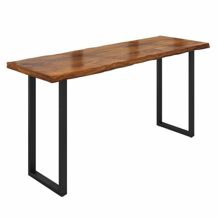 42-inch Height Cocktail Bar Table Industrial Style Wood Top Bar Table for Coffee Shop Without Chairs Clearhalo 'Bar Furniture' 'Bar Tables' 'bar_tables' 'furn' 'furn_bar_tables' 'Furniture' 'furniture_bar_tables' 'Kitchen & Dining Furniture' 4440126