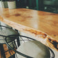 42-inch Height Cocktail Bar Table Industrial Style Wood Top Bar Table for Coffee Shop Clearhalo 'Bar Furniture' 'Bar Tables' 'bar_tables' 'furn' 'furn_bar_tables' 'Furniture' 'furniture_bar_tables' 'Kitchen & Dining Furniture' 4440127