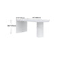 Industrial Style White Bar Table Wood Specialty Top Bistro Table for Living Room Clearhalo 'Bar Furniture' 'Bar Tables' 'bar_tables' 'furn' 'furn_bar_tables' 'Furniture' 'furniture_bar_tables' 'Kitchen & Dining Furniture' 4440371