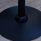 Industrial Style Black Iron Bar Table Wood Brown Top Bistro Table with Pedestal Clearhalo 'Bar Furniture' 'Bar Tables' 'bar_tables' 'furn' 'furn_bar_tables' 'Furniture' 'furniture_bar_tables' 'Kitchen & Dining Furniture' 4440395