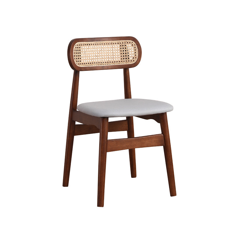 Modern Solid Rubberwood Dining Chair Open Back Kitchen Dining Chairs Blue Coffee 1 Piece Clearhalo ' kitchen&dining_furn' 'Dining Chairs' 'Dining Tables & Seating' 'dining_chair' 'furn' 'furn_dining_chair' 'Furniture' 'furniture_dining_chair' 'Kitchen & Dining Furniture' 'kitchen' 4440582