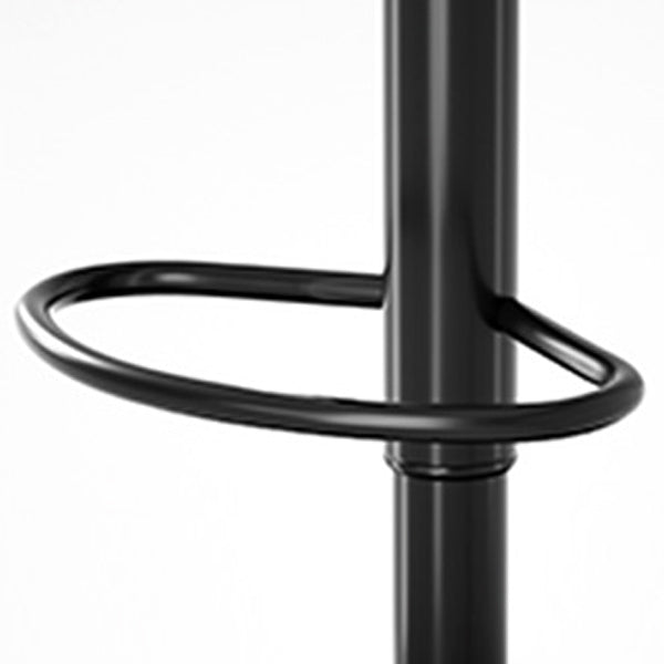 Modern Style Bar-stool with Adjustable Height Swivel Leather Seat for Kitchen Bar 1 Piece Clearhalo 'Bar Furniture' 'Bar Stools' 'bar_stools' 'furn' 'furn_bar_stools' 'furniture_bar_stools' 'Kitchen & Dining Furniture' 'kitchen&dining_furn' 'kitchen' 'kitchen_furn' Furniture' 4440646