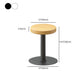 Modern Style Bar-stool Iron Leg Round Wooden Seat for Restaurant Bar 1 Piece Clearhalo 'Bar Furniture' 'Bar Stools' 'bar_stools' 'furn' 'furn_bar_stools' 'furniture_bar_stools' 'Kitchen & Dining Furniture' 'kitchen&dining_furn' 'kitchen' 'kitchen_furn' Furniture' 4440660