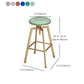 Glam Style Bar-stool with Adjustable Height Swivel Round Seat Barstool in Gold Clearhalo 'Bar Furniture' 'Bar Stools' 'bar_stools' 'furn' 'furn_bar_stools' 'furniture_bar_stools' 'Kitchen & Dining Furniture' 'kitchen&dining_furn' 'kitchen' 'kitchen_furn' Furniture' 4440781
