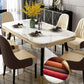 Traditional Luxury Dining Table Rectangle 4 Legs Dining Table for Living Room Clearhalo ' dining_table' 'Dining Tables & Seating' 'Dining Tables' 'furn' 'furn_dining_table' 'Furniture' 'furniture_dining_table' 'Kitchen & Dining Furniture' 'kitchen&dining_furn' 'kitchen' 'kitchen_dining_table' 4450646