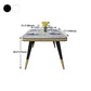 Traditional Luxury Dining Table Rectangle 4 Legs Dining Table for Living Room Clearhalo ' dining_table' 'Dining Tables & Seating' 'Dining Tables' 'furn' 'furn_dining_table' 'Furniture' 'furniture_dining_table' 'Kitchen & Dining Furniture' 'kitchen&dining_furn' 'kitchen' 'kitchen_dining_table' 4450656