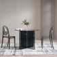 Modern Style Dinner Room Table Glass Dining Table for Home Use Clearhalo ' dining_table' 'Dining Tables & Seating' 'Dining Tables' 'furn' 'furn_dining_table' 'Furniture' 'furniture_dining_table' 'Kitchen & Dining Furniture' 'kitchen&dining_furn' 'kitchen' 'kitchen_dining_table' 4450669