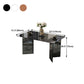 Modern Style Dinner Room Table Glass Dining Table for Home Use Clearhalo ' dining_table' 'Dining Tables & Seating' 'Dining Tables' 'furn' 'furn_dining_table' 'Furniture' 'furniture_dining_table' 'Kitchen & Dining Furniture' 'kitchen&dining_furn' 'kitchen' 'kitchen_dining_table' 4450673