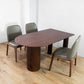 Free Form Dining Table Pinewood Solid Wood Table Contemporary with 3 Legs Brown Without Chairs Clearhalo ' dining_table' 'Dining Tables & Seating' 'Dining Tables' 'furn' 'furn_dining_table' 'Furniture' 'furniture_dining_table' 'Kitchen & Dining Furniture' 'kitchen&dining_furn' 'kitchen' 'kitchen_dining_table' 4450678