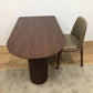 Free Form Dining Table Pinewood Solid Wood Table Contemporary with 3 Legs Brown 78.7"L x 35.4"W x 29.5"H Without Chairs Clearhalo ' dining_table' 'Dining Tables & Seating' 'Dining Tables' 'furn' 'furn_dining_table' 'Furniture' 'furniture_dining_table' 'Kitchen & Dining Furniture' 'kitchen&dining_furn' 'kitchen' 'kitchen_dining_table' 4450681