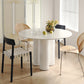 Round Dining Table Modern Dining Table with Three Pedestal Base for Dining Room Clearhalo ' dining_table' 'Dining Tables & Seating' 'Dining Tables' 'furn' 'furn_dining_table' 'Furniture' 'furniture_dining_table' 'Kitchen & Dining Furniture' 'kitchen&dining_furn' 'kitchen' 'kitchen_dining_table' 4450738