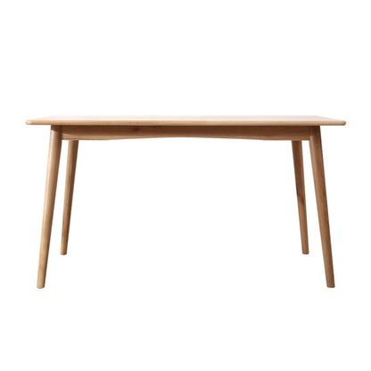 Modern Rectangle Dining Table Solid Wood Dining Table with 4 Legs for Home Use Without Chairs Clearhalo ' dining_table' 'Dining Tables & Seating' 'Dining Tables' 'furn' 'furn_dining_table' 'Furniture' 'furniture_dining_table' 'Kitchen & Dining Furniture' 'kitchen&dining_furn' 'kitchen' 'kitchen_dining_table' 4450748