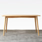 Modern Rectangle Dining Table Solid Wood Dining Table with 4 Legs for Home Use Clearhalo ' dining_table' 'Dining Tables & Seating' 'Dining Tables' 'furn' 'furn_dining_table' 'Furniture' 'furniture_dining_table' 'Kitchen & Dining Furniture' 'kitchen&dining_furn' 'kitchen' 'kitchen_dining_table' 4450751