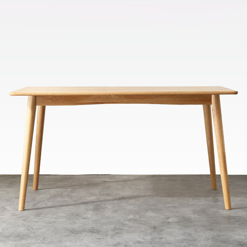 Modern Rectangle Dining Table Solid Wood Dining Table with 4 Legs for Home Use Clearhalo ' dining_table' 'Dining Tables & Seating' 'Dining Tables' 'furn' 'furn_dining_table' 'Furniture' 'furniture_dining_table' 'Kitchen & Dining Furniture' 'kitchen&dining_furn' 'kitchen' 'kitchen_dining_table' 4450751
