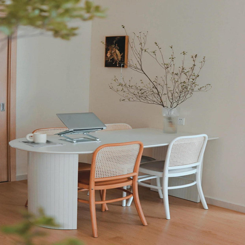 Double Pedestal Furniture Contemporary Style Pine Solid Wood Dining Room Collection Clearhalo ' dining_table' 'Dining Tables & Seating' 'Dining Tables' 'furn' 'furn_dining_table' 'Furniture' 'furniture_dining_table' 'Kitchen & Dining Furniture' 'kitchen&dining_furn' 'kitchen' 'kitchen_dining_table' 4450792