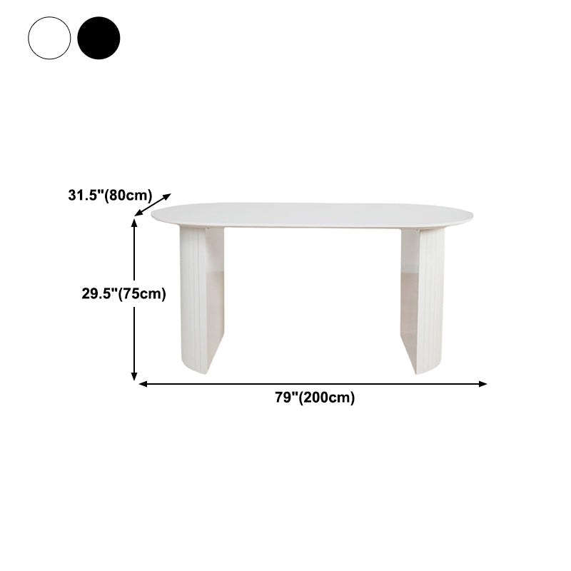 Double Pedestal Furniture Contemporary Style Pine Solid Wood Dining Room Collection Clearhalo ' dining_table' 'Dining Tables & Seating' 'Dining Tables' 'furn' 'furn_dining_table' 'Furniture' 'furniture_dining_table' 'Kitchen & Dining Furniture' 'kitchen&dining_furn' 'kitchen' 'kitchen_dining_table' 4450795