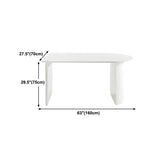 Double Pedestal Furniture Contemporary Style Pine Solid Wood Dining Room Collection Clearhalo ' dining_table' 'Dining Tables & Seating' 'Dining Tables' 'furn' 'furn_dining_table' 'Furniture' 'furniture_dining_table' 'Kitchen & Dining Furniture' 'kitchen&dining_furn' 'kitchen' 'kitchen_dining_table' 4450797