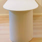 Free Form White Tone Dining Table Contemporary Dinette Table with Double Pedestal Base Clearhalo ' dining_table' 'Dining Tables & Seating' 'Dining Tables' 'furn' 'furn_dining_table' 'Furniture' 'furniture_dining_table' 'Kitchen & Dining Furniture' 'kitchen&dining_furn' 'kitchen' 'kitchen_dining_table' 4450806
