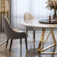 Marble Dining Table Traditional Luxury Round Dining Site Table with Turntable Clearhalo ' dining_table' 'Dining Tables & Seating' 'Dining Tables' 'furn' 'furn_dining_table' 'Furniture' 'furniture_dining_table' 'Kitchen & Dining Furniture' 'kitchen&dining_furn' 'kitchen' 'kitchen_dining_table' 4450839
