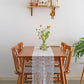Solid Wood Modern Table for Restaurant Rectangle Dining Table with 4 Legs Clearhalo ' dining_table' 'Dining Tables & Seating' 'Dining Tables' 'furn' 'furn_dining_table' 'Furniture' 'furniture_dining_table' 'Kitchen & Dining Furniture' 'kitchen&dining_furn' 'kitchen' 'kitchen_dining_table' 4450889