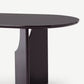 Modern Indoor Wood Table for Restaurant Oval Dining Table with Double Pedestal Base Clearhalo ' dining_table' 'Dining Tables & Seating' 'Dining Tables' 'furn' 'furn_dining_table' 'Furniture' 'furniture_dining_table' 'Kitchen & Dining Furniture' 'kitchen&dining_furn' 'kitchen' 'kitchen_dining_table' 4450902