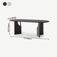 Modern Indoor Wood Table for Restaurant Oval Dining Table with Double Pedestal Base Clearhalo ' dining_table' 'Dining Tables & Seating' 'Dining Tables' 'furn' 'furn_dining_table' 'Furniture' 'furniture_dining_table' 'Kitchen & Dining Furniture' 'kitchen&dining_furn' 'kitchen' 'kitchen_dining_table' 4450908