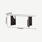 Modern Indoor Wood Table for Restaurant Oval Dining Table with Double Pedestal Base Clearhalo ' dining_table' 'Dining Tables & Seating' 'Dining Tables' 'furn' 'furn_dining_table' 'Furniture' 'furniture_dining_table' 'Kitchen & Dining Furniture' 'kitchen&dining_furn' 'kitchen' 'kitchen_dining_table' 4450910