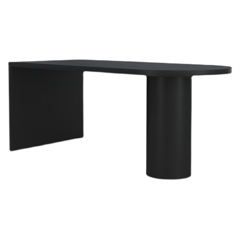 Solid Wood Free Form Dining Table Contemporary Pine Wood Top Table for Dining Room Black Without Chairs Clearhalo ' dining_table' 'Dining Tables & Seating' 'Dining Tables' 'furn' 'furn_dining_table' 'Furniture' 'furniture_dining_table' 'Kitchen & Dining Furniture' 'kitchen&dining_furn' 'kitchen' 'kitchen_dining_table' 4450916