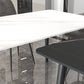 Modern Style Dining Table Rectangle Sintered Stone 4 Legs Dining Table for Kitchen Clearhalo ' dining_table' 'Dining Tables & Seating' 'Dining Tables' 'furn' 'furn_dining_table' 'Furniture' 'furniture_dining_table' 'Kitchen & Dining Furniture' 'kitchen&dining_furn' 'kitchen' 'kitchen_dining_table' 4451018