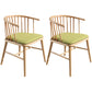 Contemporary Restaurant Dining Arm Chair Wood Windsor Back Dining Chair Light Green 2 Piece Set Clearhalo ' kitchen&dining_furn' 'Dining Chairs' 'Dining Tables & Seating' 'dining_chair' 'furn' 'furn_dining_chair' 'Furniture' 'furniture_dining_chair' 'Kitchen & Dining Furniture' 'kitchen' 4451145