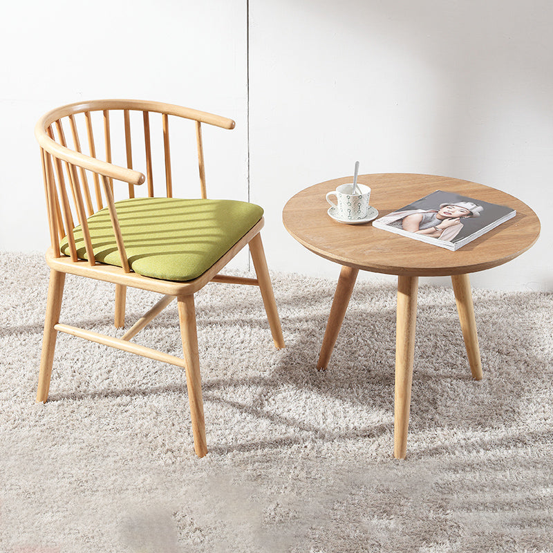 Contemporary Restaurant Dining Arm Chair Wood Windsor Back Dining Chair Clearhalo ' kitchen&dining_furn' 'Dining Chairs' 'Dining Tables & Seating' 'dining_chair' 'furn' 'furn_dining_chair' 'Furniture' 'furniture_dining_chair' 'Kitchen & Dining Furniture' 'kitchen' 4451146