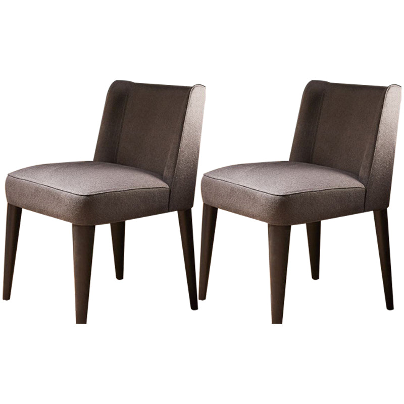 Contemporary Indoor-Outdoor Side Chair Wingback Dining Chair with Wood Legs Light Purple Set of 2 Clearhalo ' kitchen&dining_furn' 'Dining Chairs' 'Dining Tables & Seating' 'dining_chair' 'Furniture' 'furniture_dining_chair' 'Kitchen & Dining Furniture' 'kitchen' 4451202