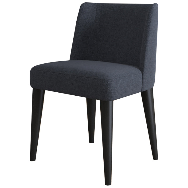 Contemporary Indoor-Outdoor Side Chair Wingback Dining Chair with Wood Legs Clearhalo ' kitchen&dining_furn' 'Dining Chairs' 'Dining Tables & Seating' 'dining_chair' 'Furniture' 'furniture_dining_chair' 'Kitchen & Dining Furniture' 'kitchen' 4451209